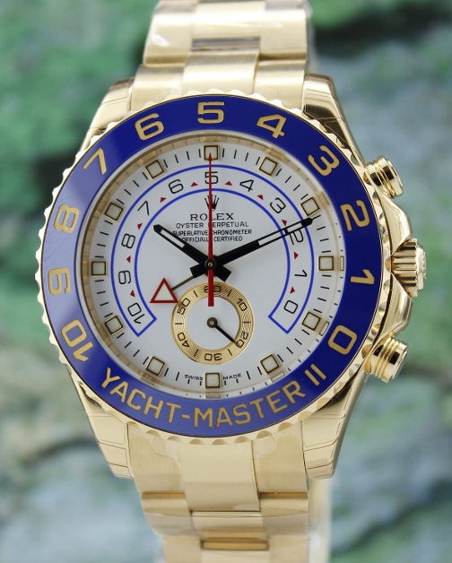 (image for) UNWORN ROLEX 18K SOLID YELLOW GOLD YACHTMASTER II / 116688